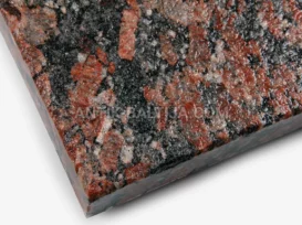 Grindinio plokštės iš granito Rosso Santiago nuotrauka 5