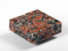 Pjauti granito grindinio akmenys Rosso Santiago nuotrauka 2