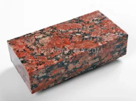 Pjauti granito grindinio akmenys Rosso Santiago nuotrauka 4