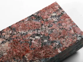 Pjauti granito grindinio akmenys Rosso Santiago nuotrauka 5