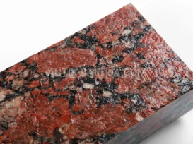 Pjauti granito grindinio akmenys Rosso Santiago nuotrauka 6