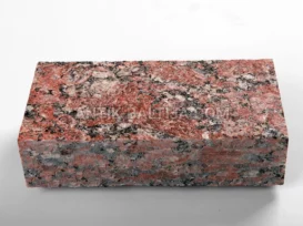 Pjauti granito grindinio akmenys Rosso Santiago nuotrauka 7