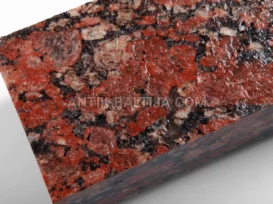 Pjauti granito grindinio akmenys Rosso Santiago nuotrauka 9