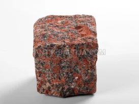 Skaldyti granito grindinio akmenys Rosso Santiago nuotrauka 11