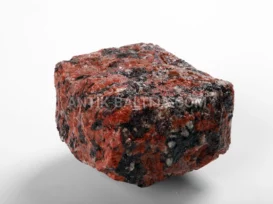 Skaldyti granito grindinio akmenys Rosso Santiago nuotrauka 6