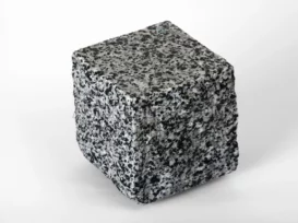 Skaldyti ir pjauti granito grindinio akmenys Grey Ukraine nuotrauka 4