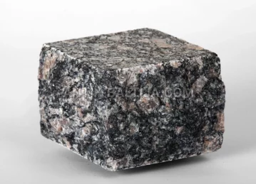 Skaldyti ir pjauti granito grindinio akmenys Leopard Grey nuotrauka 1