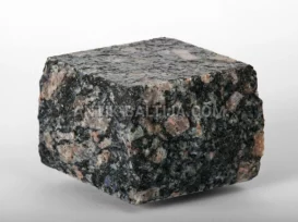Skaldyti ir pjauti granito grindinio akmenys Leopard Grey nuotrauka 2