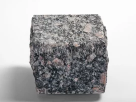 Skaldyti ir pjauti granito grindinio akmenys Leopard Grey nuotrauka 5