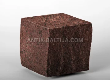 Skaldyti ir pjauti granito grindinio akmenys Maple Red nuotrauka 1