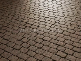 Skaldyti ir pjauti granito grindinio akmenys Rosa Raveno nuotrauka 2